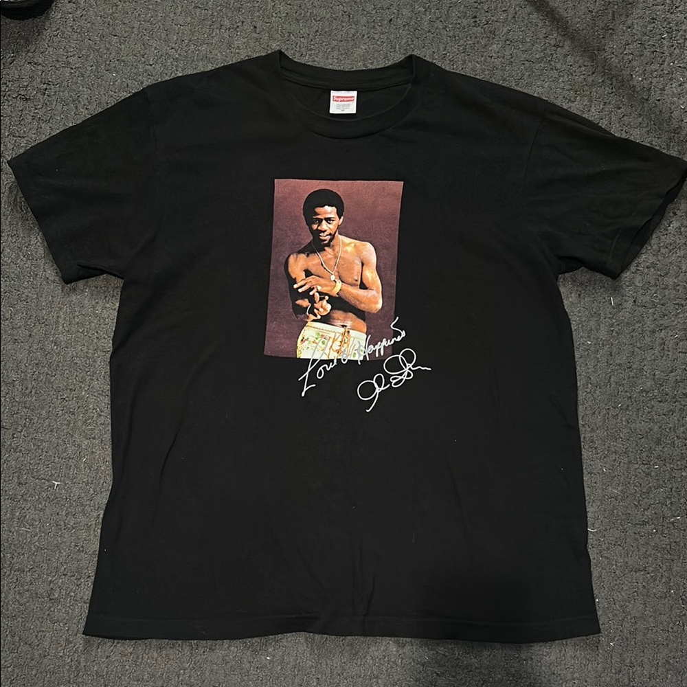 supreme al green t shirt